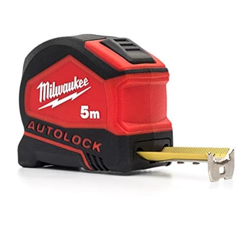 Milwaukee Autolock Tape Measure 5m (Width 25mm) (Metric Only)