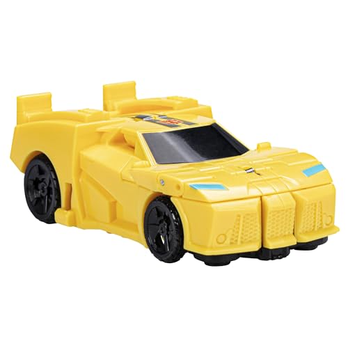 Transformers Earthspark, 1-Step Flip Changer Bumblebee Figure, 10 cm, Ages 6 and Up, F6717