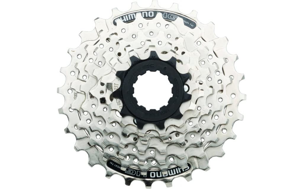 SHIMANO Acera CS-HG41-7 Speed Cassette - Silver, 11-28 Teeth