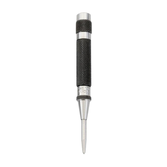 Starrett Automatic Center Punch with Hardened Steel Metal - 100mm Length, 11mm Punch Diameter Tapered Point - 18AA