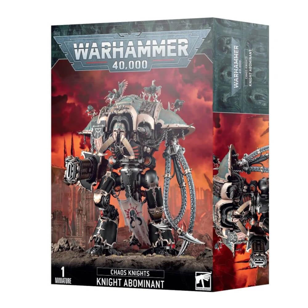 Games Workshop Warhammer 40,000 Chaos Knights Knight Abominant