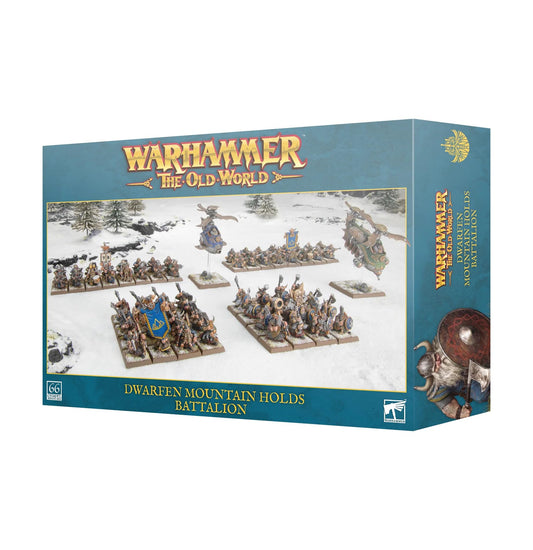 Warhammer Games Workshop The Old World - Battalion: Dwarfen Mountain Holds (Dwarf Boxed Set)