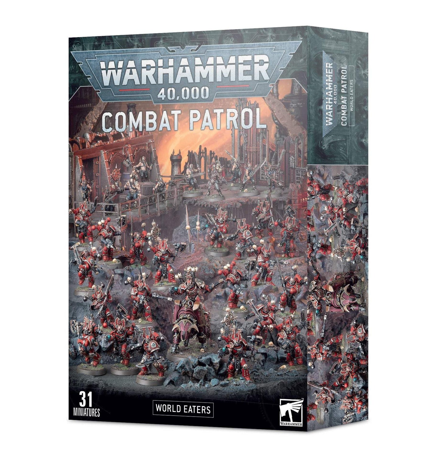 Games Workshop Warhammer 40k Warhammer 40,000 - Combat Patrol: World Eaters, Grey