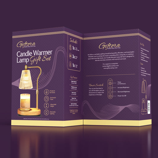 Giftora Candle Warmer Lamp Gift Set